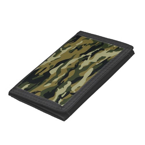 Camo Trifold Wallet