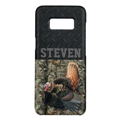 Camo Turkey Hunting Name Phone Case