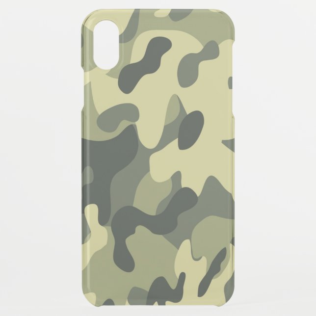 Camo Uncommon iPhone Case (Back)