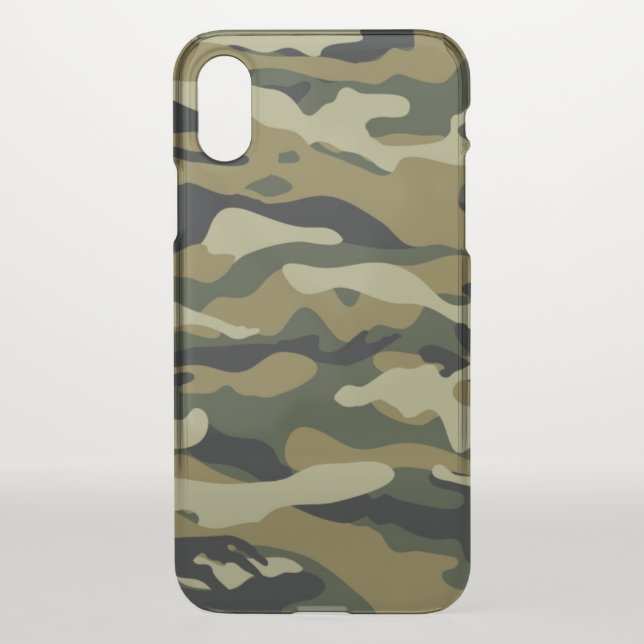 Camo Uncommon iPhone Case (Back)