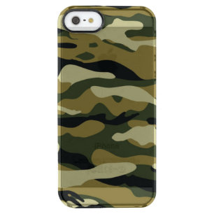 Camo Clear iPhone SE/5/5s Case
