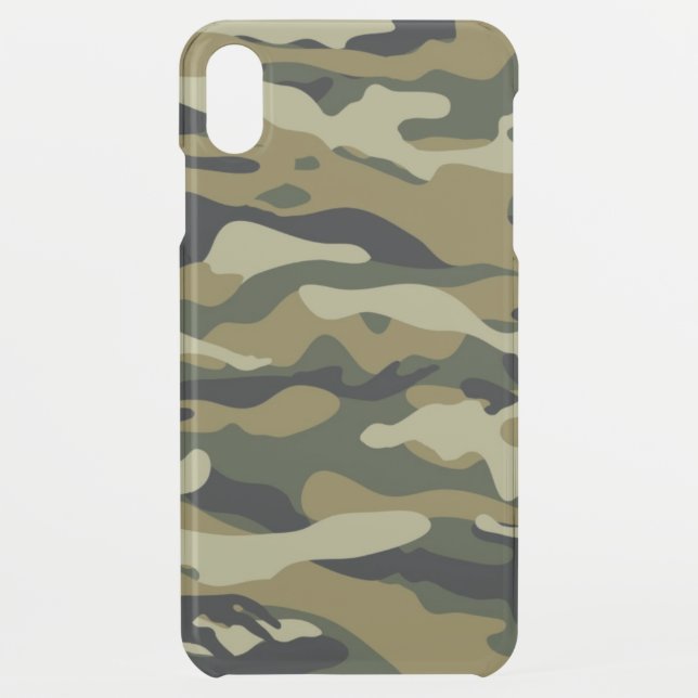Camo Uncommon iPhone Case (Back)