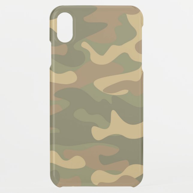 Camo Uncommon iPhone Case (Back)