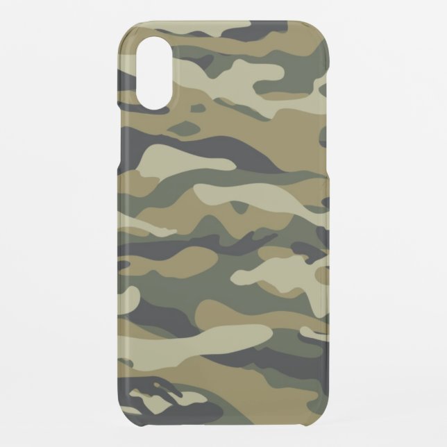 Camo Uncommon iPhone Case (Back)
