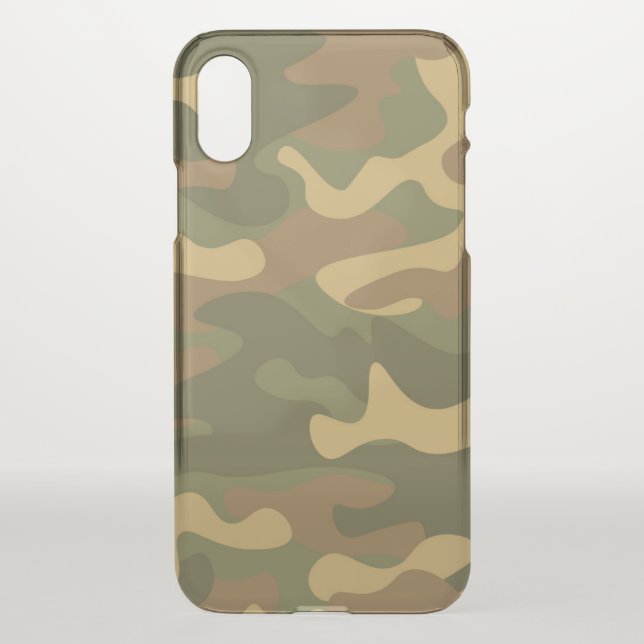 Camo Uncommon iPhone Case (Back)