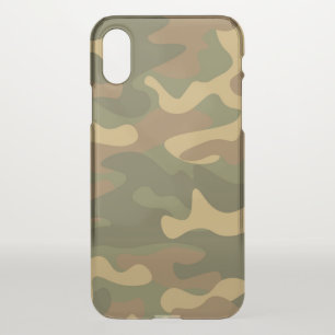 Camo iPhone X Case