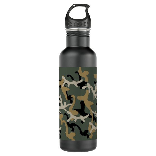 Camo Water Bottle (Front)