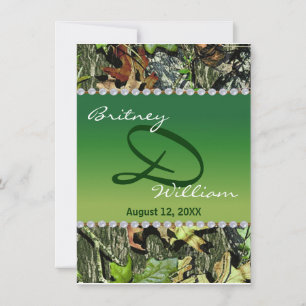 Camo Wedding Invitations