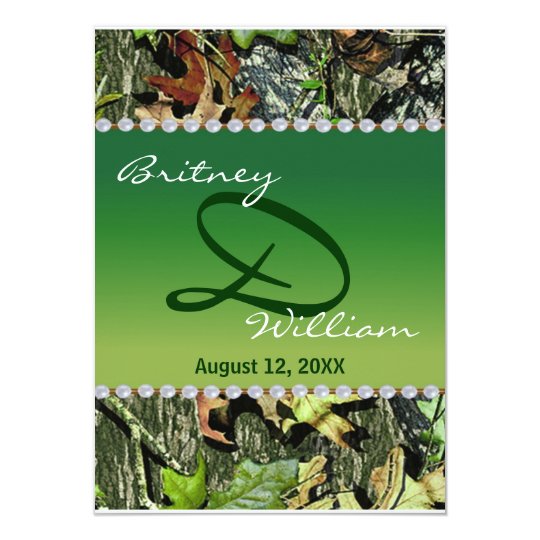 Camo Wedding Invitations Zazzle