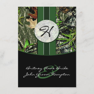 Camo Wedding Invitations