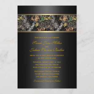 Camo Wedding Invitations