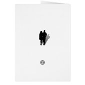 Camo Woman missing man Card (Back)