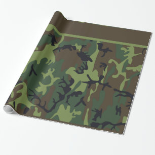Camo Wrapping Paper