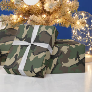 Camo Wrapping Paper