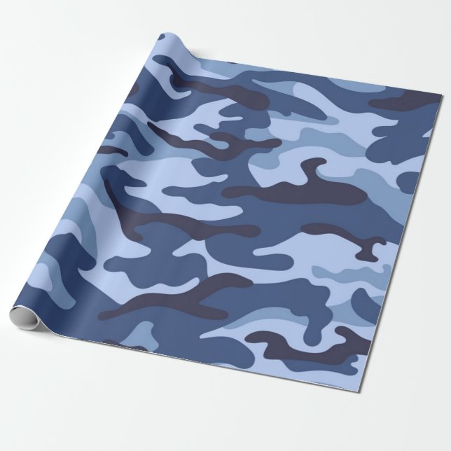 camo wrapping paper (Unrolled)