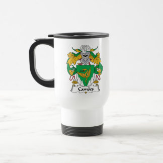 Camoes Family Crest Travel Mug