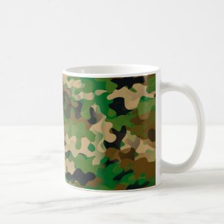 Camoflag-Style Coffee Mug