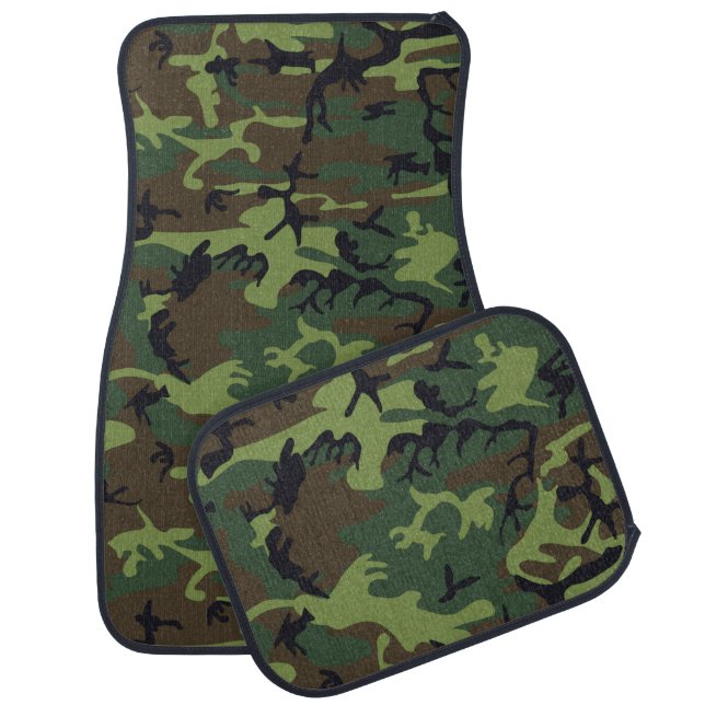 CAMOFLAGE HUNTING PATTERN CAR FLOOR MAT (Set)