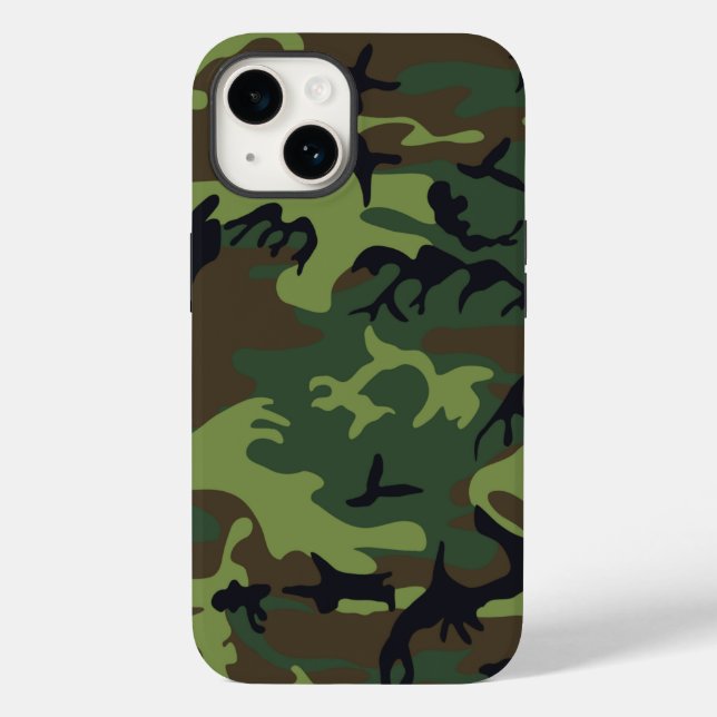 CAMOFLAGE HUNTING PATTERN Case-Mate iPhone CASE (Back)