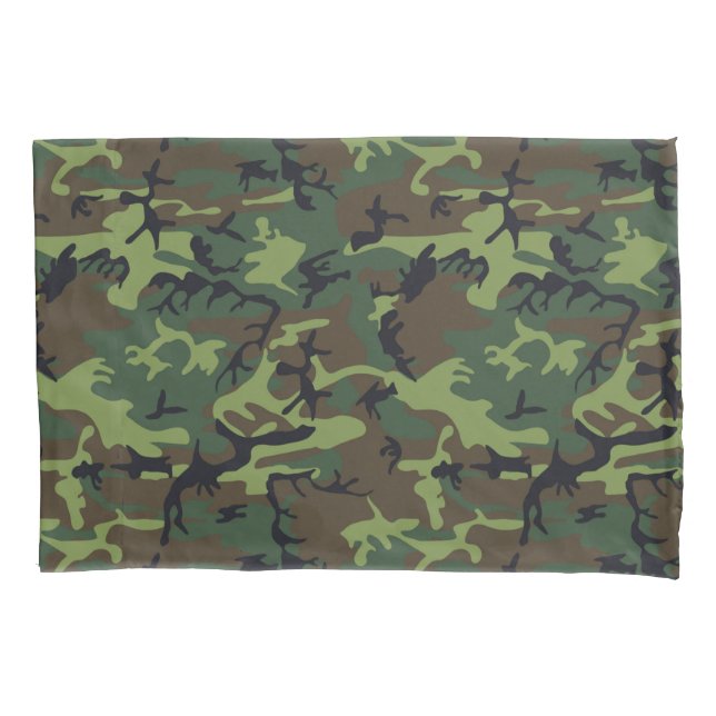 CAMOFLAGE HUNTING PATTERN PILLOW CASE (Front)