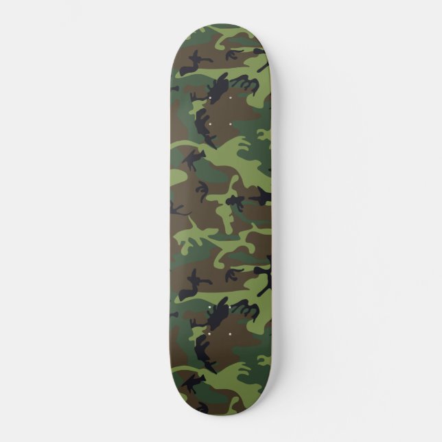 CAMOFLAGE HUNTING PATTERN SKATEBOARD (Front)