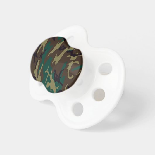 camoflage pacifier (Front Right)