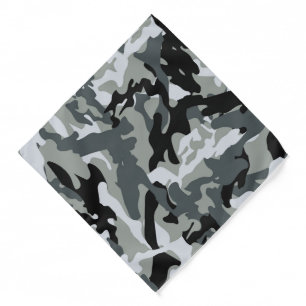 Camoflage Print Bandana
