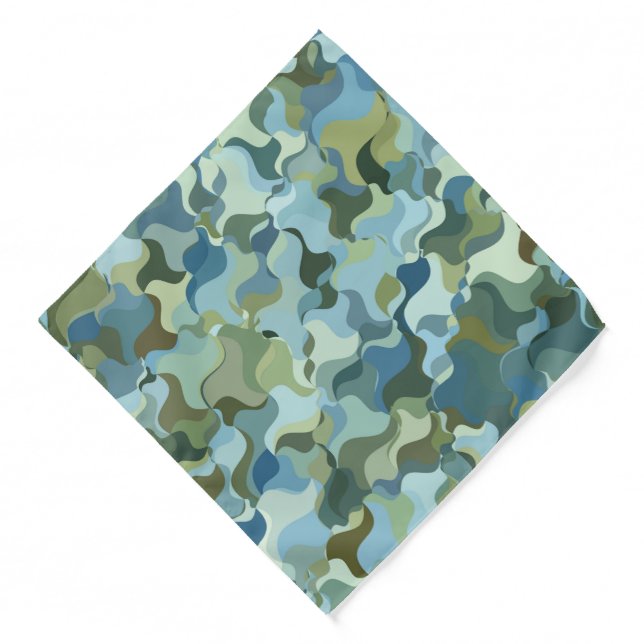 Camoflage Print Bandana (Front)