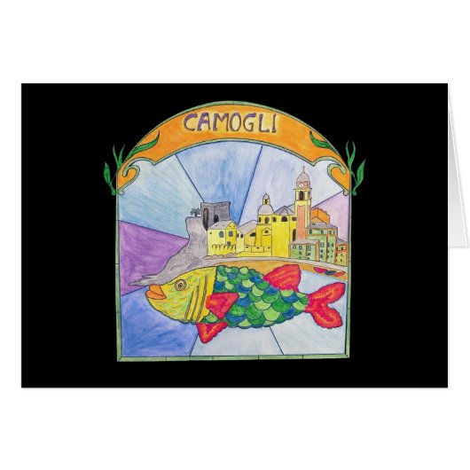 Camogli Fish Cards (Front Horizontal)