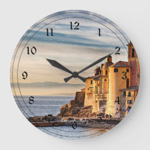 Camogli, Italy Large Clock