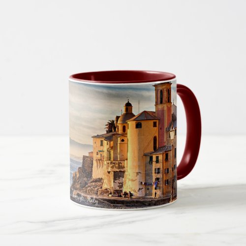 Camogli Italy scenic photograph Mug