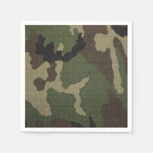 Camouflage 1 paper napkins