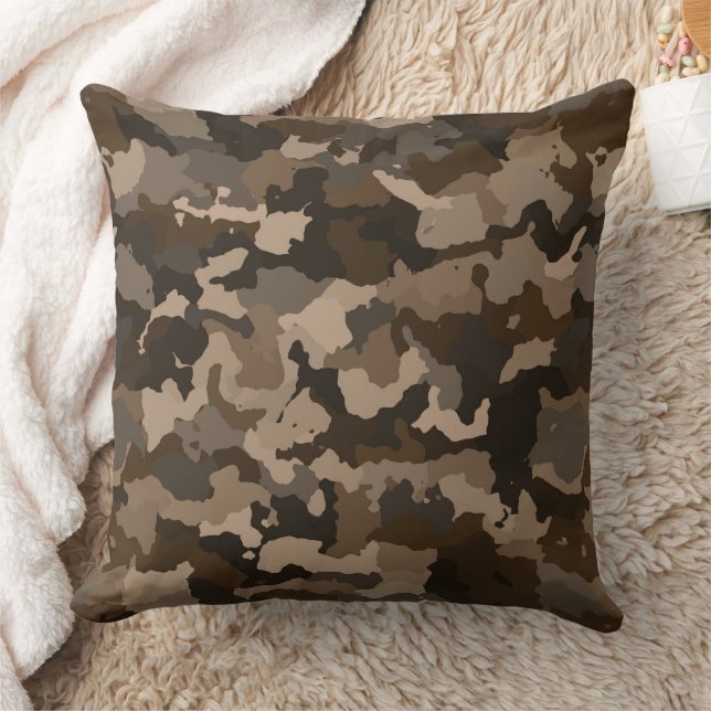 Camouflage 1 throw pillow (Blanket)