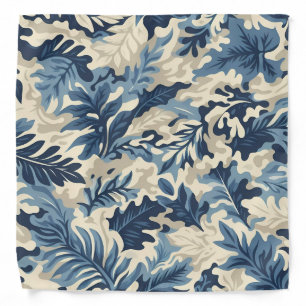 Camouflage Abstract Leaves Bandana