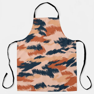 Camouflage Abstract: Vintage Seamless Wallpaper. Apron