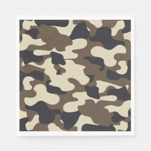 Camouflage Accessories Napkins