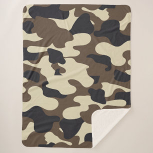 Camouflage Accessories Sherpa Blanket