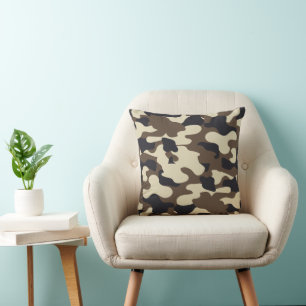 Camouflage Accessories Throw Pillow