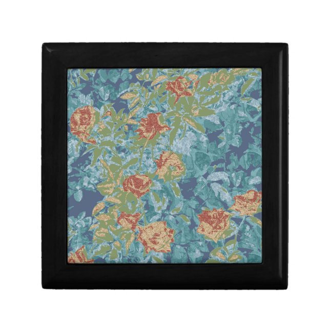 Camouflage and flowers gift box (Front)