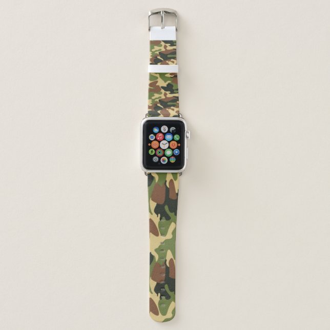 camouflage apple watch band (Front)