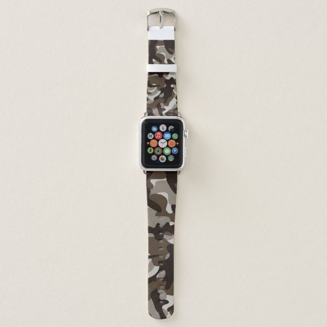 Camouflage  apple watch band (Front)