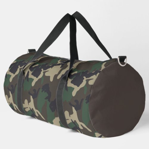 Camouflage Army Pattern  Duffle Bag
