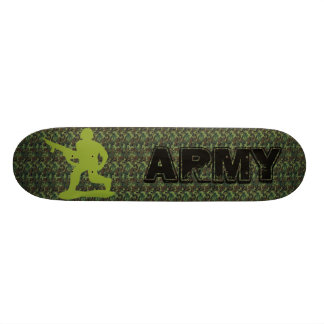 camouflage ARMY Spy mission skateboard Deck