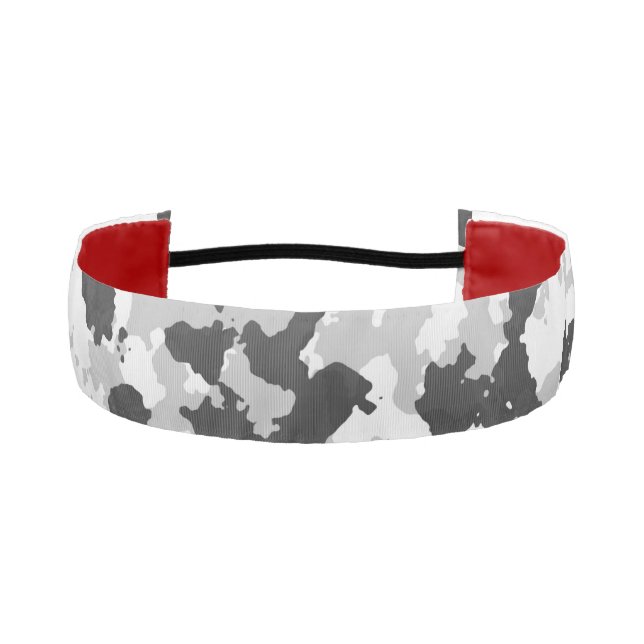 camouflage athletic headband (Front)