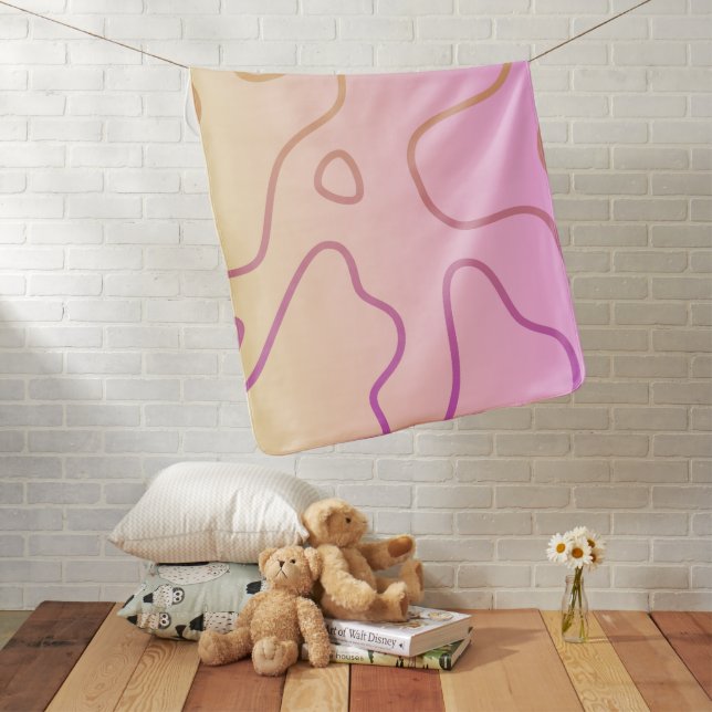 camouflage baby blanket (In Situ)
