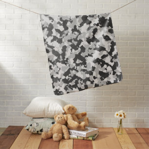 camouflage baby blanket
