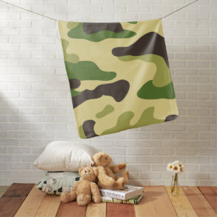 Camouflage Baby Blanket