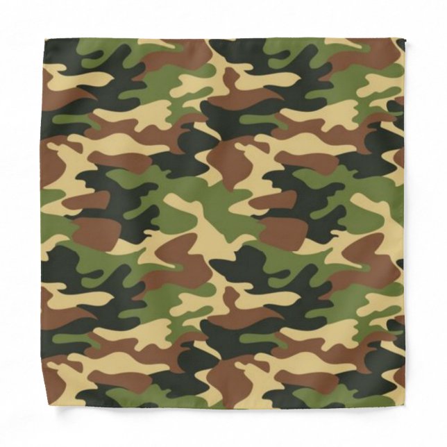 camouflage bandana (Front)