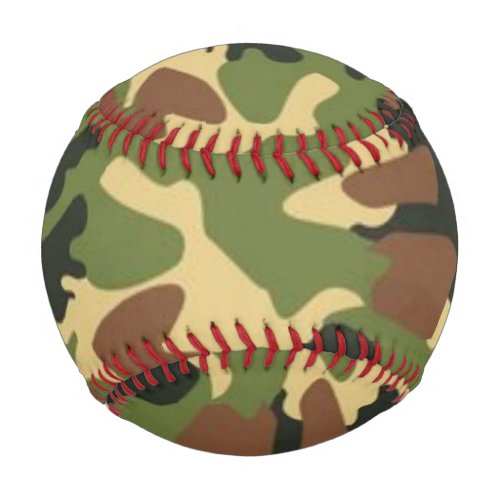 camouflage baseball