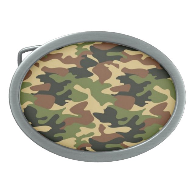camouflage belt buckle (Front)